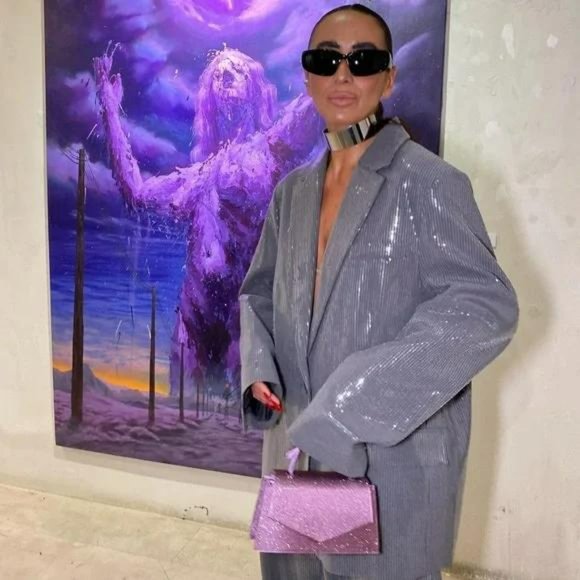 ZARA SPARKLY MINI CITI BAG - Picture 3 of 6